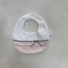 Babete para bebé Mimo Rosa com felpo da Pim Pam Pum