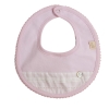 Babete de Algodão Button da rosa Baby Gi