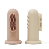 Dedal de silicone Mushie Tutete Blush Shifting Sand 1