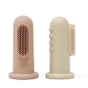 Dedal de silicone Mushie Tutete Blush Shifting Sand 1