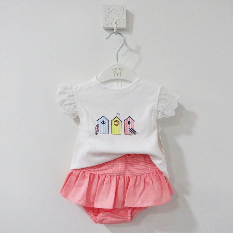 Conjunto Beach Rosa da Valentina