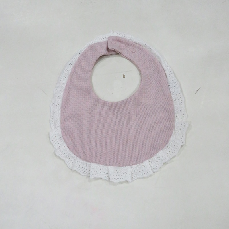 Babete algodão Glamour 2 rosa da Pim Pam Pum