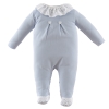 Babygrow de algodão Glamour 2 Azul da Pim Pam Pum