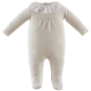 Babygrow de algodão Glamour 2 Bege da Pim Pam Pum