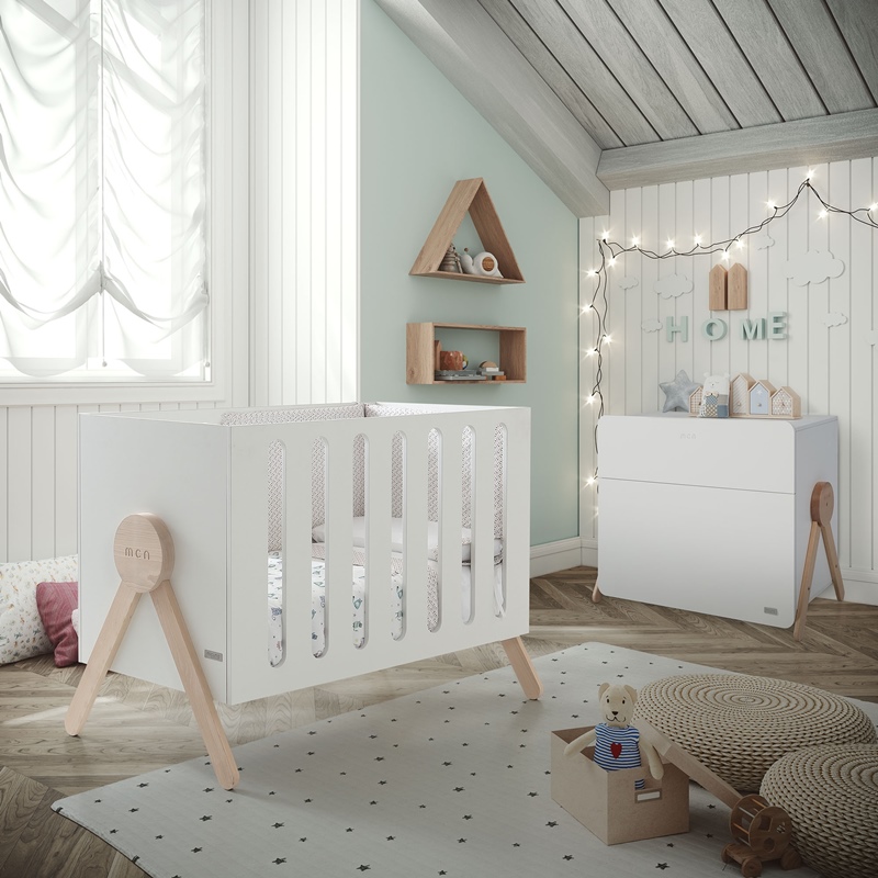 Cama para bebé Swing branco waterwood da Micuna