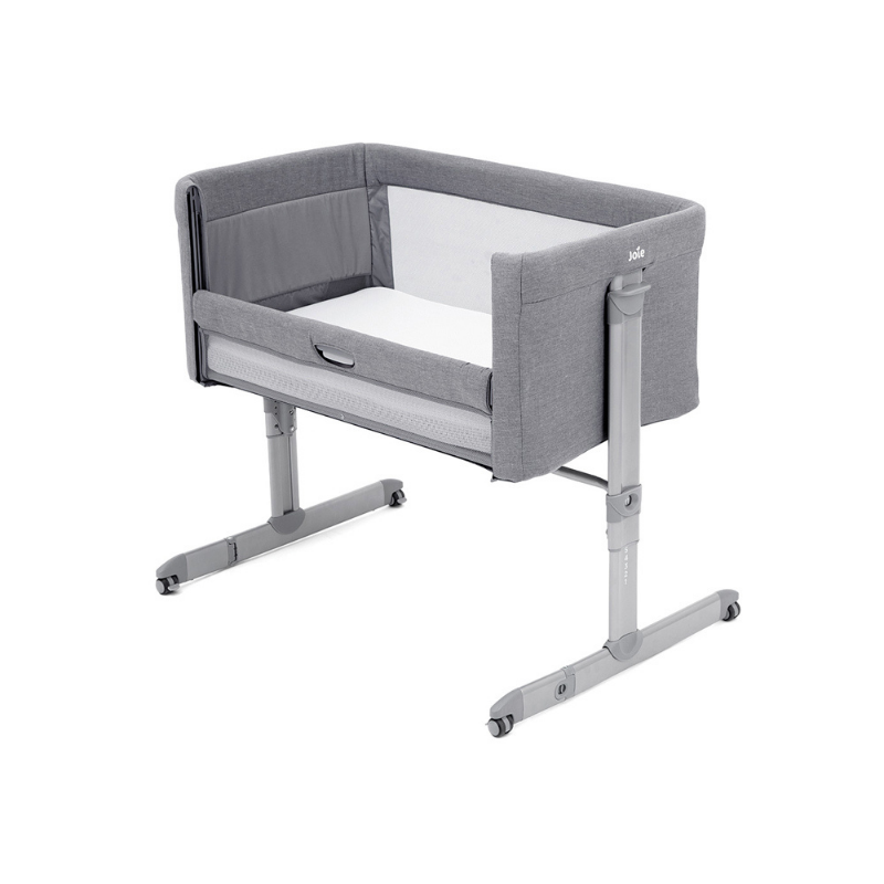 Berço para bebé Roomie Grey Flannel da Joie 2