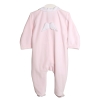 Babygrow Algodão Laminado Rosa Prateado Angel Da Baby Gi 1