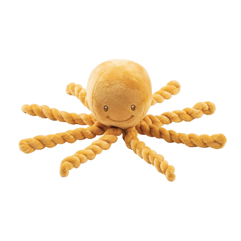 Brinquedo de bebé Lapidou Polvo amarelo