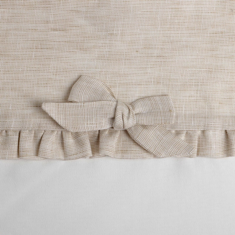 Manta de algodão bege do tema Linen da Baby Gi 2