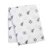 Swaddle de algodão Soccer da Lulujo 1