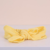 Fita com nó de malha amarelo da wedoble 1