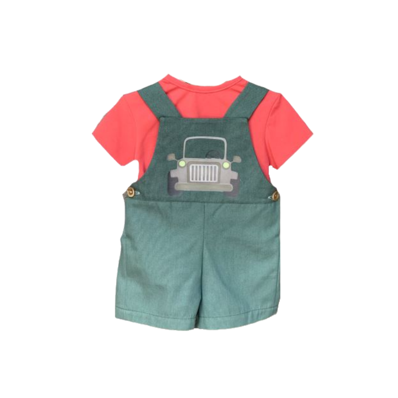 Conjunto Jeep Verde da Valentina