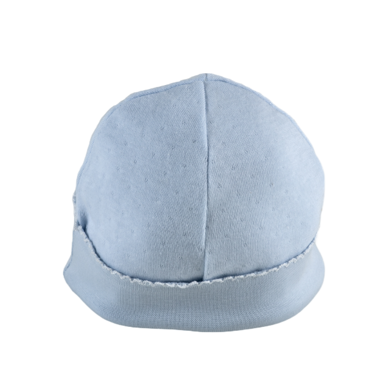 Gorro malha Candy azul Pim Pam Pum 