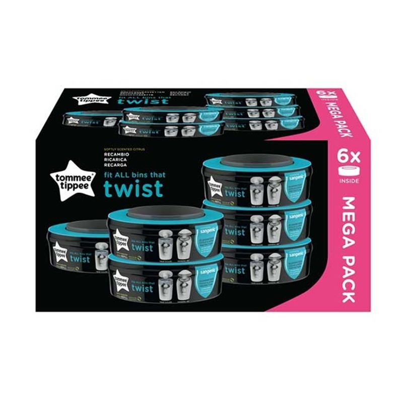 Recargas sangenic Twist & Click da Tommee Tippee