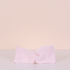 Fita para bebé tricotada rosa da Wedoble