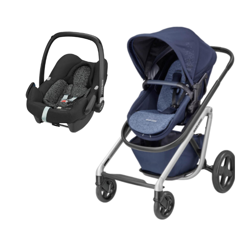 Duo Rock BlackDiam e Lila Nomad Blue da Maxi Cosi