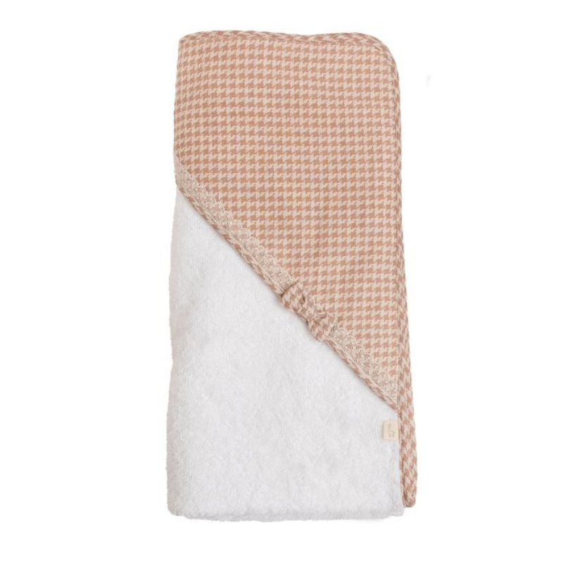 Toalha de banho Kate dusty rose da Baby Gi 1