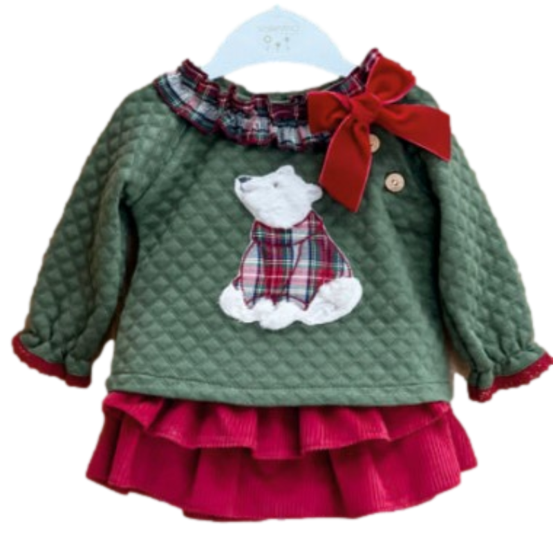 Conjunto Urso da Valentina
