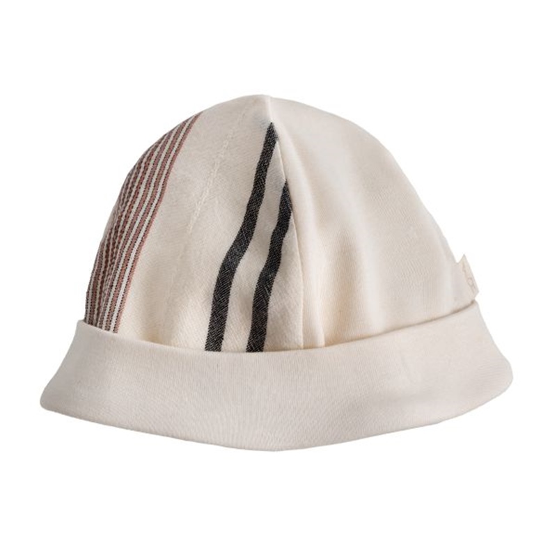 Gorro de algodão bege do tema Ethnic da Baby Gi