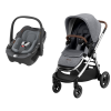 Adorra Luxe e Pebble 360º Luxe Twillic Grey da Maxi Cosi