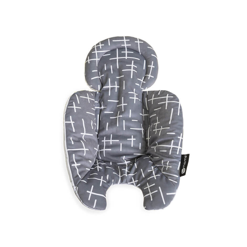Redutor de Recém-nascido grey plush para a espreguiçadeira mamaroo da 4moms
