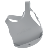 Babete de silicone Flexi Bibs Powder Grey da Minikoioi 1