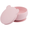 Taça de silicone com tampa Bowly Pinky Pink da Minikoioi 1
