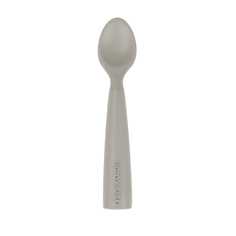 Colher de silicone Scooper powder grey minikoioi 1