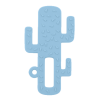Mordedor de silicone Cactus Mineral Blue da Minikoioi