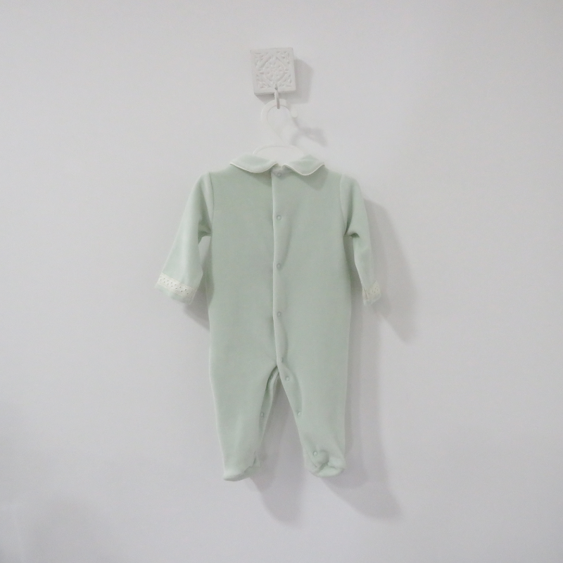 Babygrow laminado Bonny 2 verde da Pim Pam Pum 2