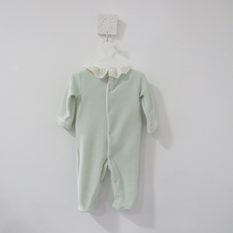 Babygrow laminado Bonny 1 verde da Pim Pam Pum2