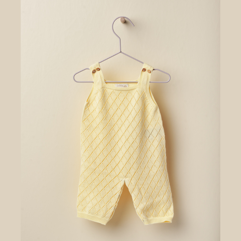 Jardineiras Little Breath of Light amarelo da Wedoble