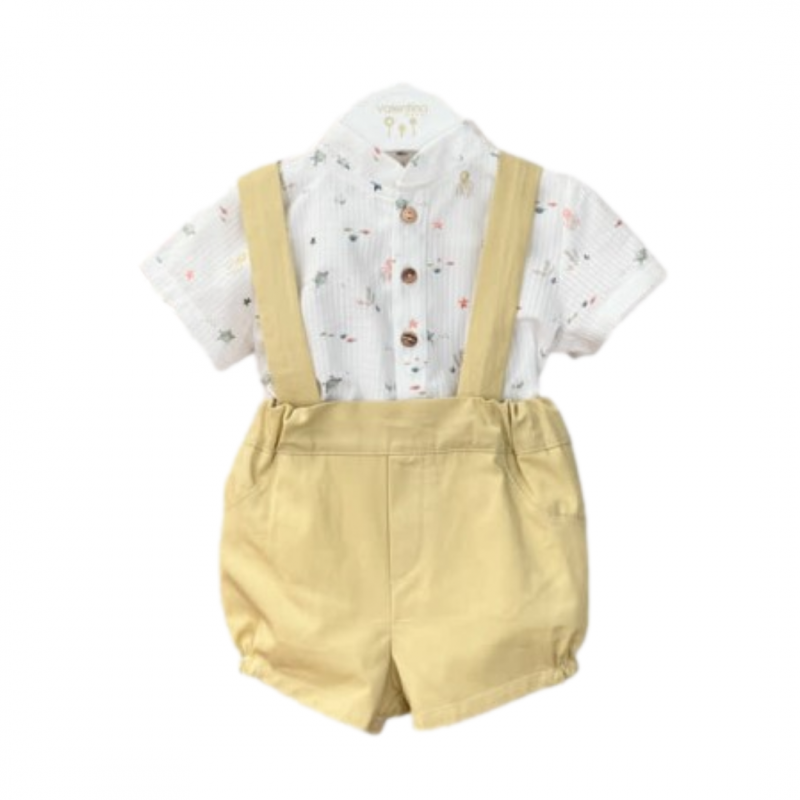 Conjunto camisa + calção Joan da Valentina