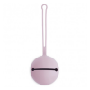 Porta Chupetas de Silicone Soft Lilac Mushie 