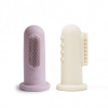 Dedal de silicone Mushie Soft Lilac Ivory 