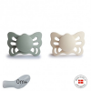 Pack de 2 chupetas anatómicas de silicone Sage Cream da Frigg